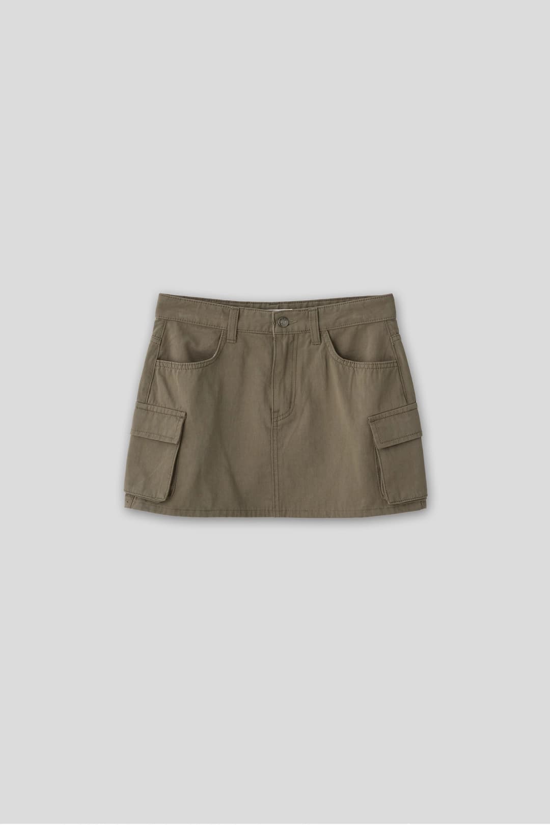 T/T Cargo mini skirt (khaki)