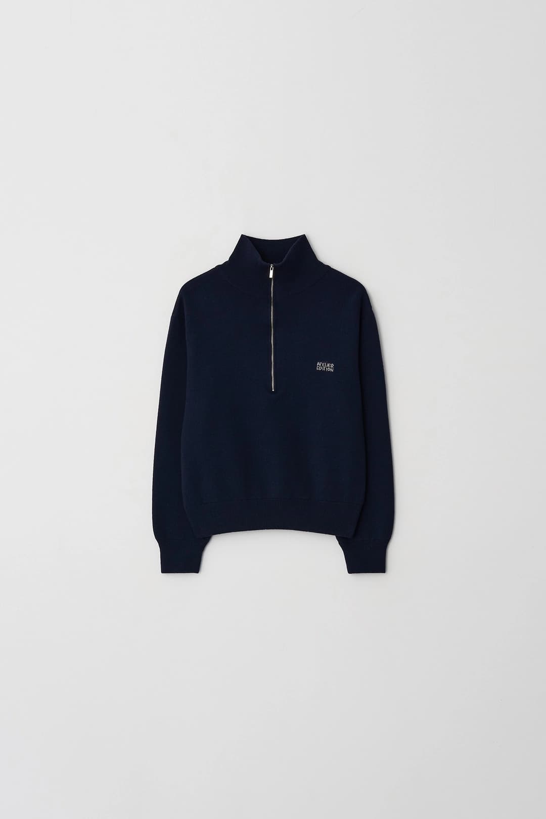 [3차] Half Zip-Up Sweater (navy)