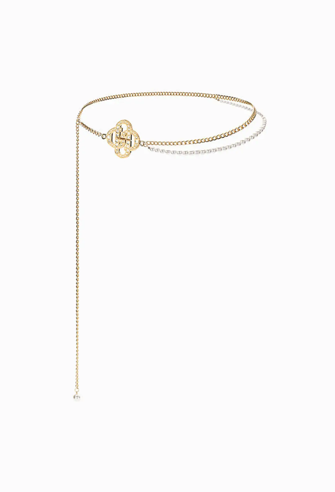 Signature Logo Belt (Gold)