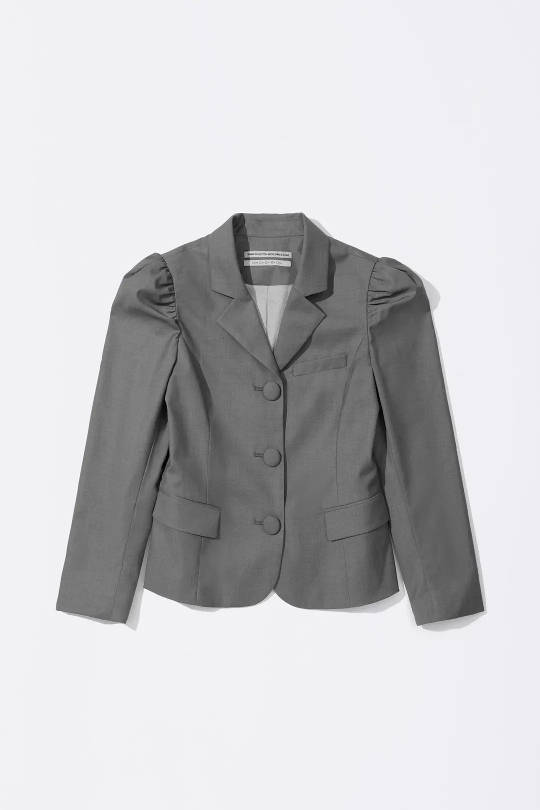 Puff Tailored Jacket Gray