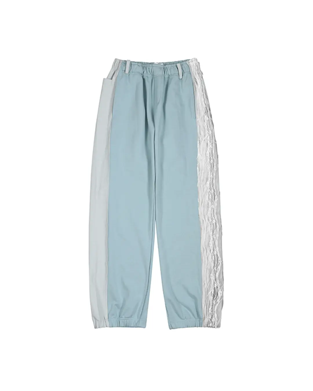 COTTON PANELED SWEATPANTS (Mint green)