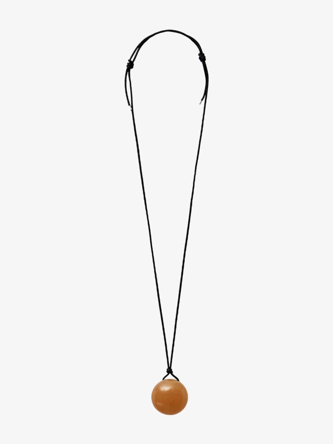 아게이트 스톤 네크리스_YELLOW