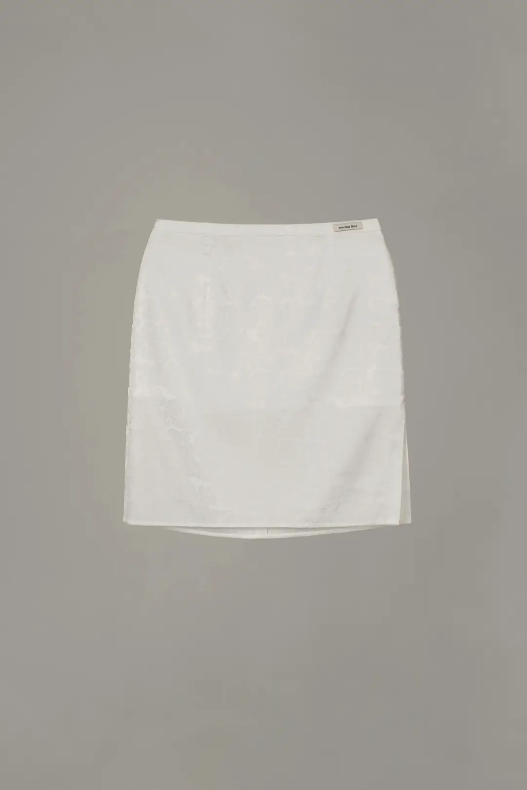 SHEER LAYERED WRAP SKIRT_WHITE