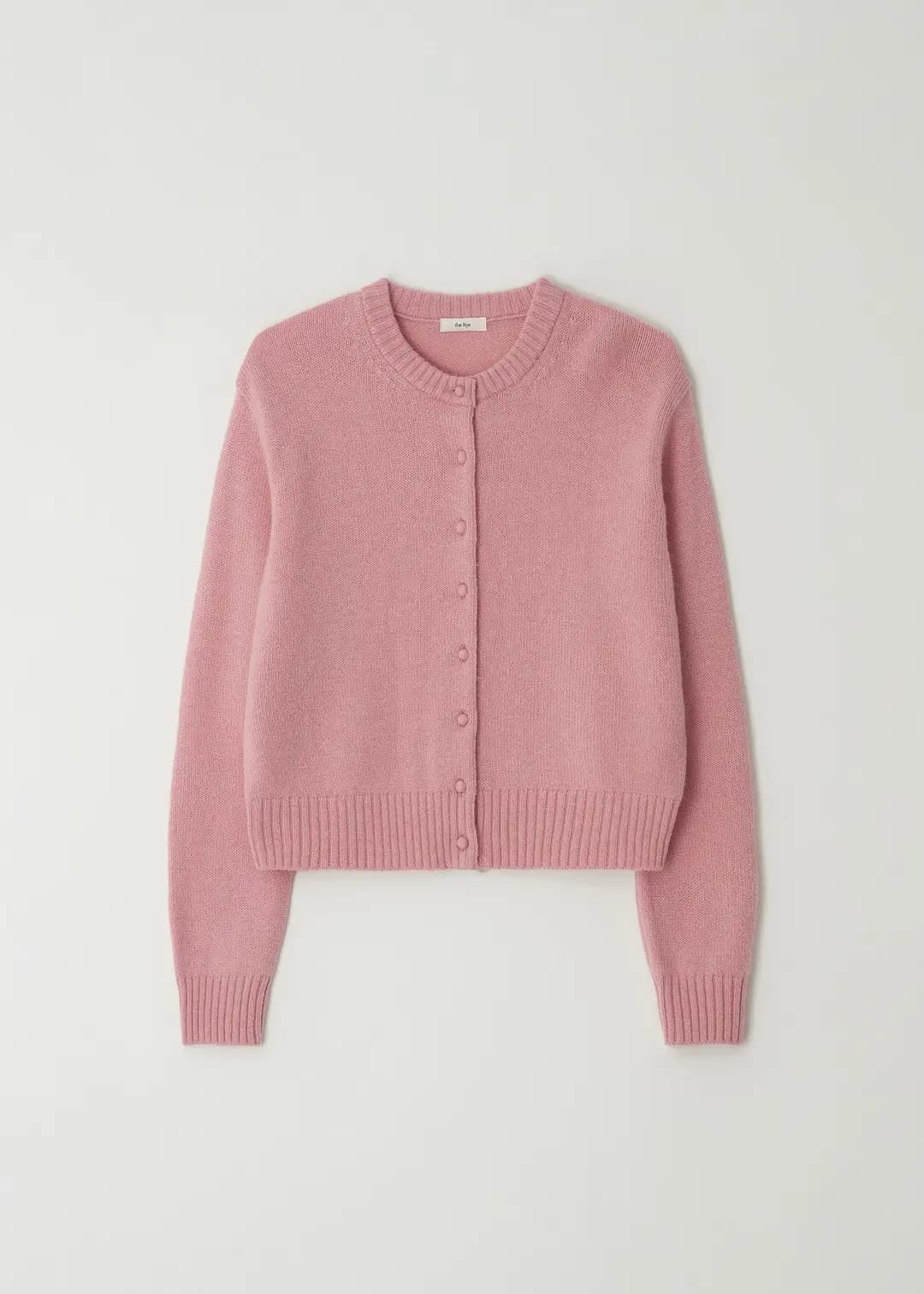 Alpaca Round Cardigan(Pink)