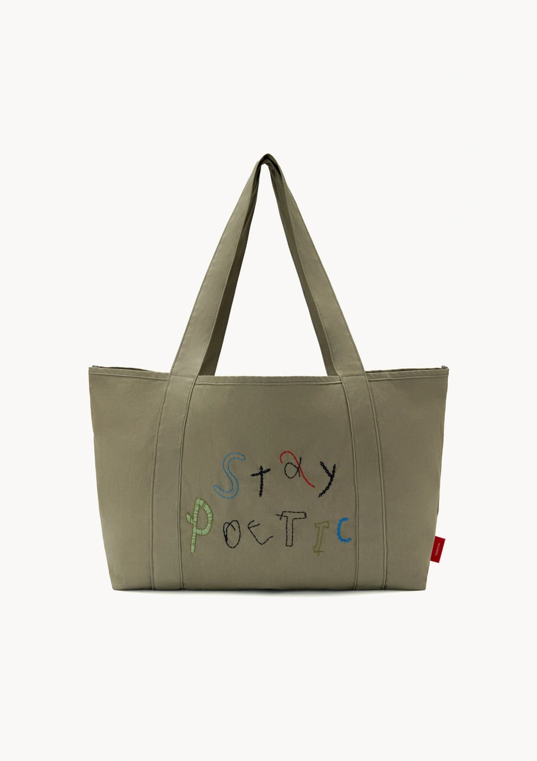 Stay Stitch Bag in Khaki