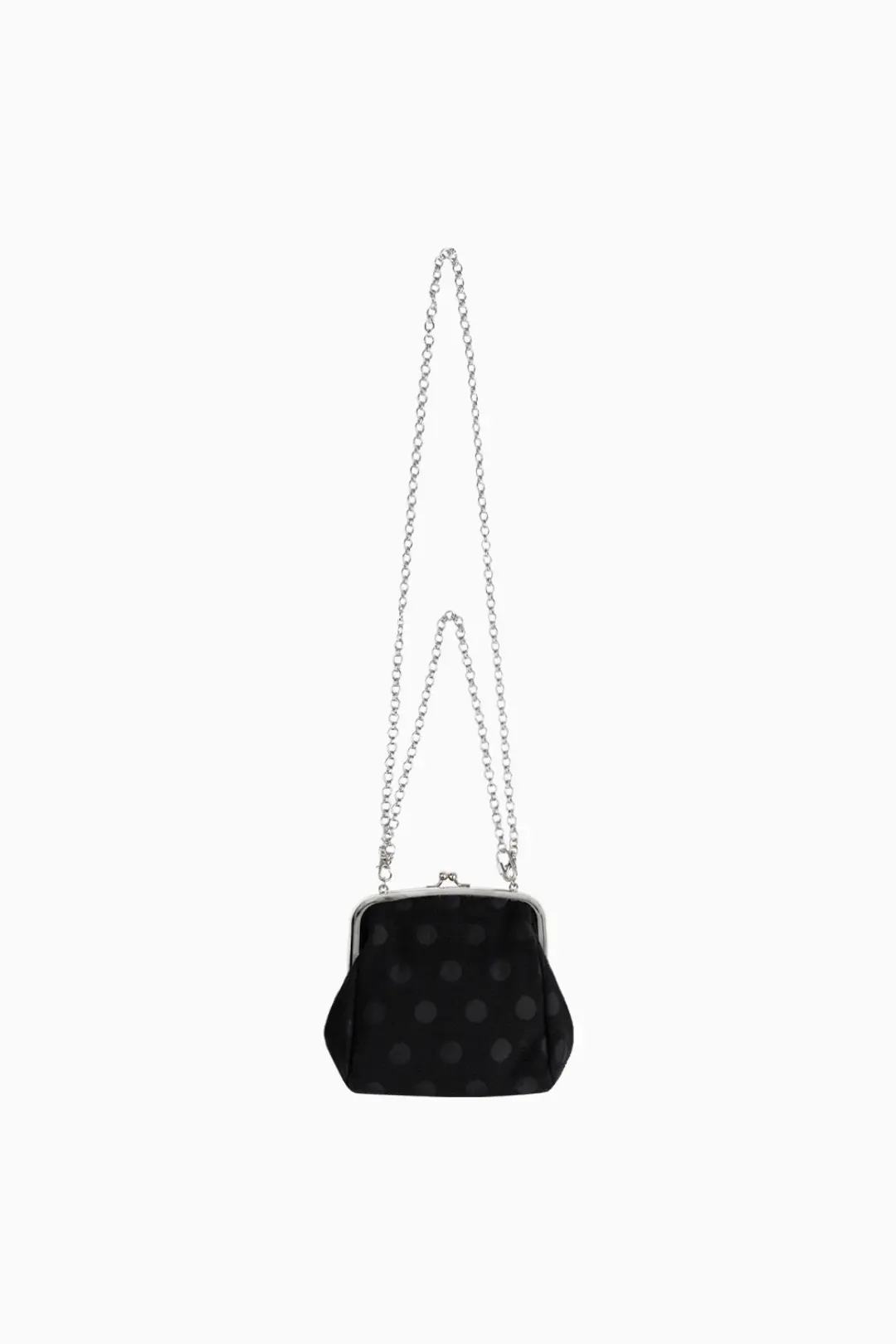 DOT CHAIN CROSS BAG, BLACK