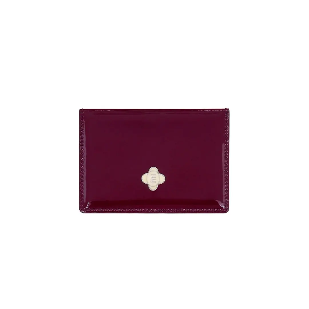 daisy card slot - patent wine