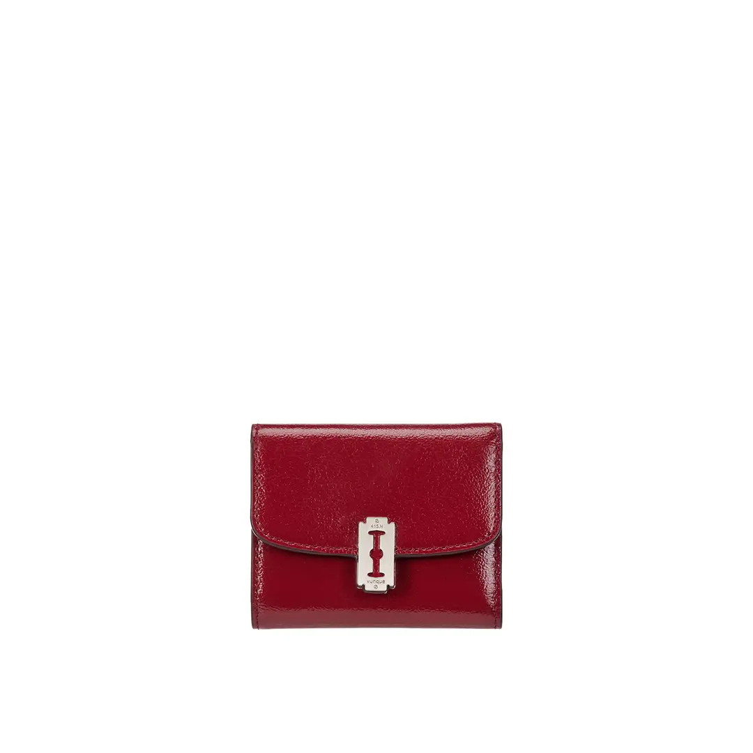 Occam Lune Half Wallet (오캄 룬 반지갑) Berry Red