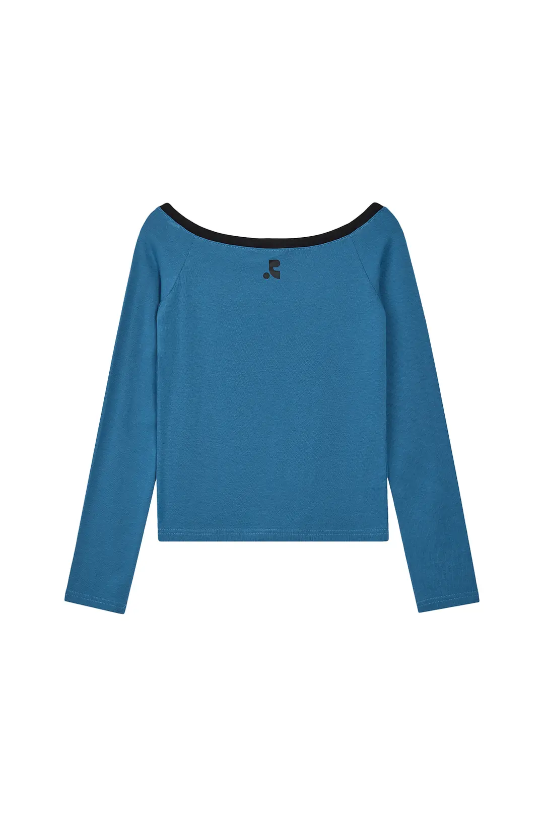 OFF-SHOULDER TOP - BLUE