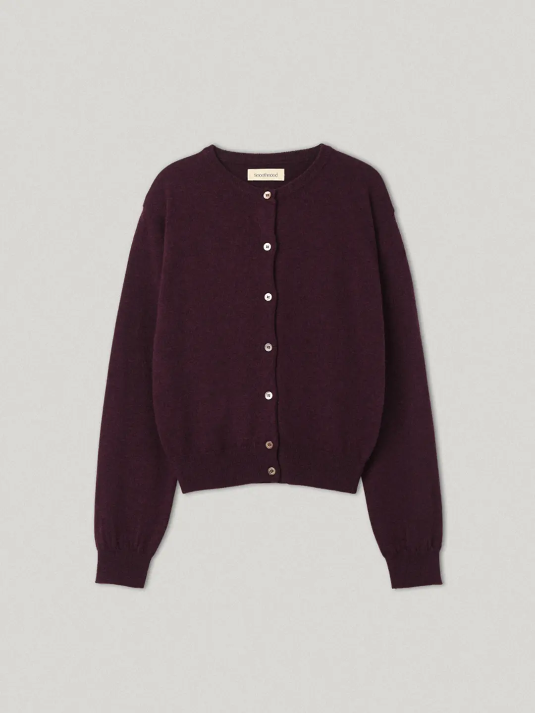 Grape Attitude Wool Cardigan (11th)