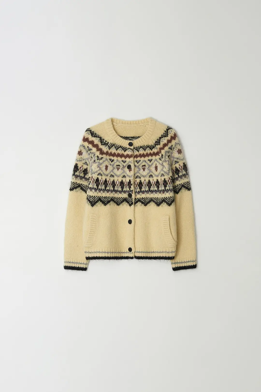 Nordic Cardigan (yellow)