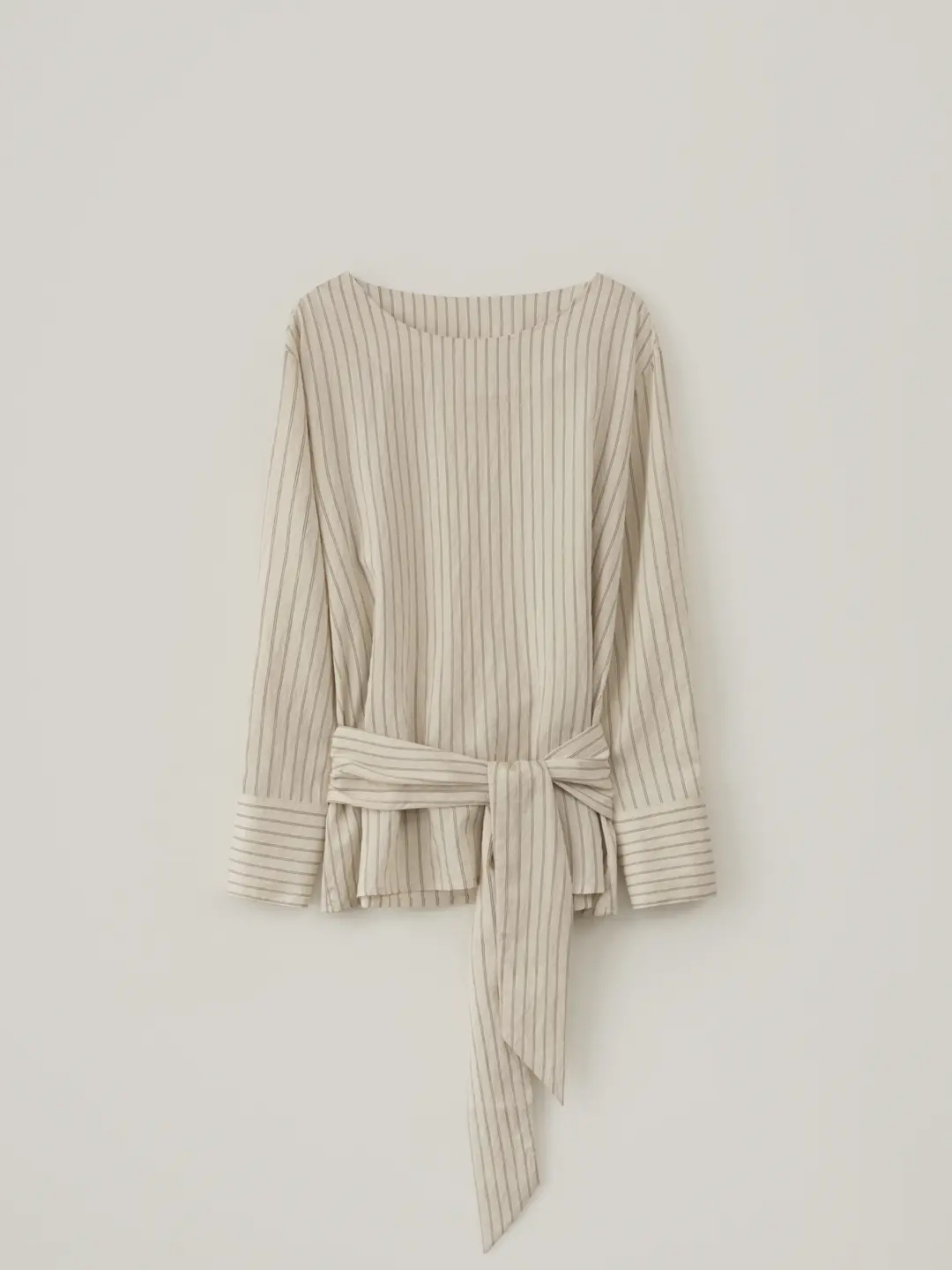 Stripe Strap Blouse - Cream