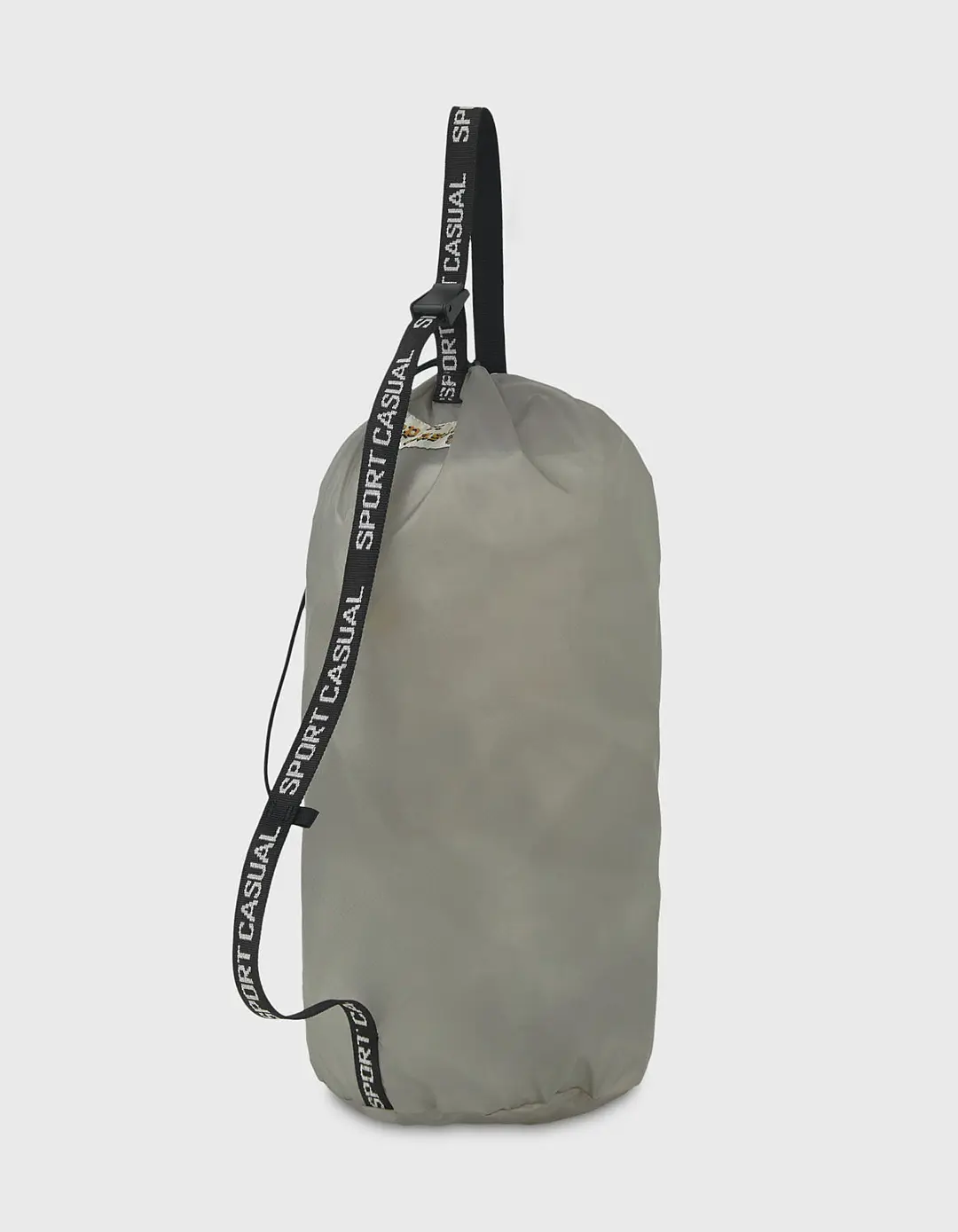 NYLON SPORTS BAG / Silver Grey