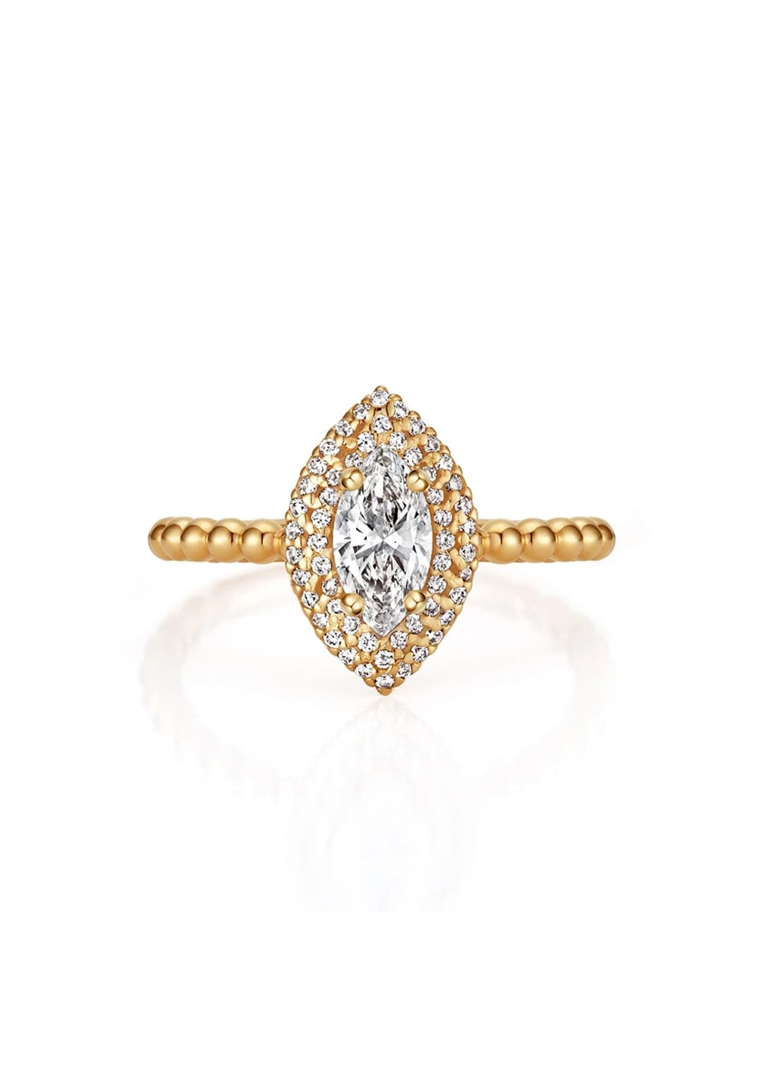 [G] 0.5CT Marquise Dia R