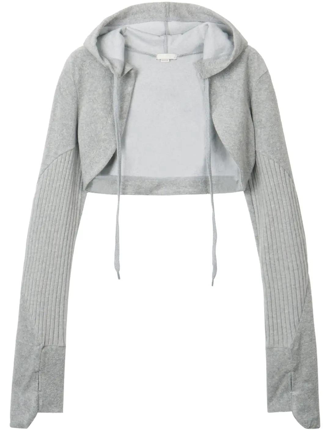 Glove hoodie bolero (Gray)