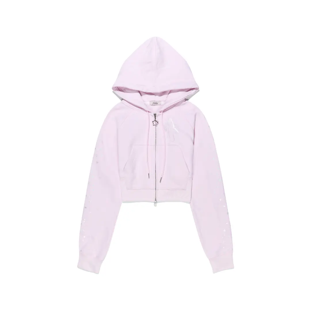 [x yoonalovekim] Guardian Angel Hoodie(Lavender Pink)