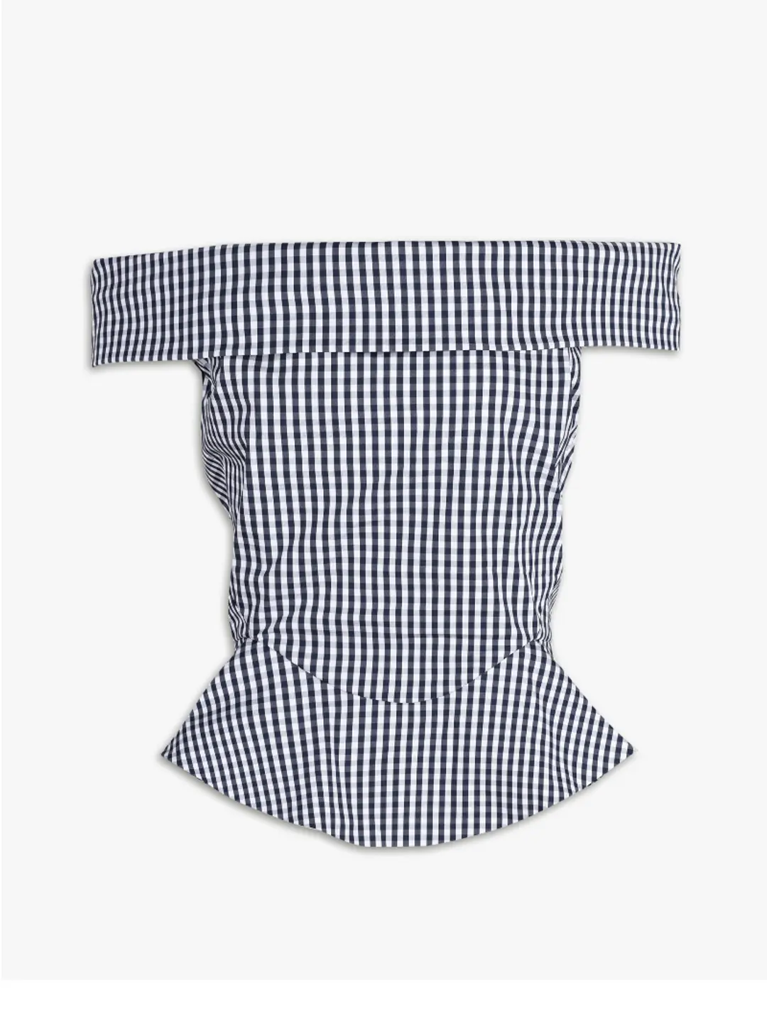 Graceful Draped Top - PICNIC CHECK