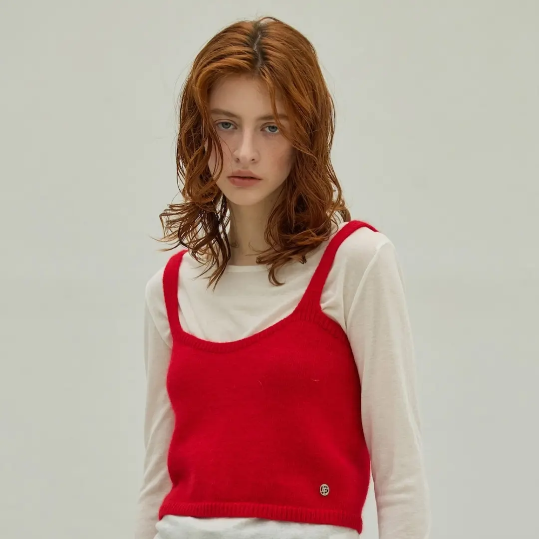 Angora Buistier Knit Top_3Color