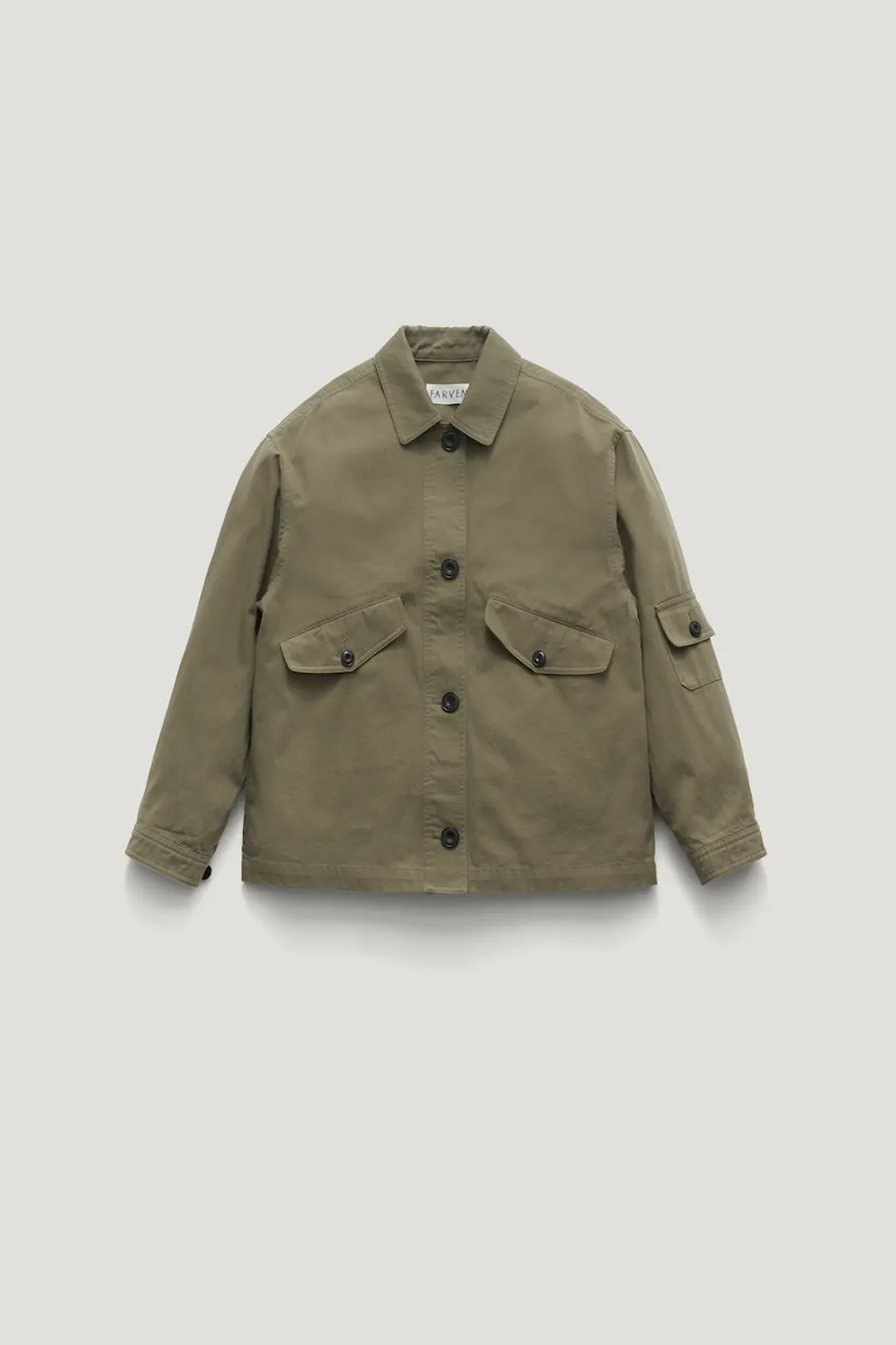 BIN WORK JACKET_KHAKI / ₩242,000