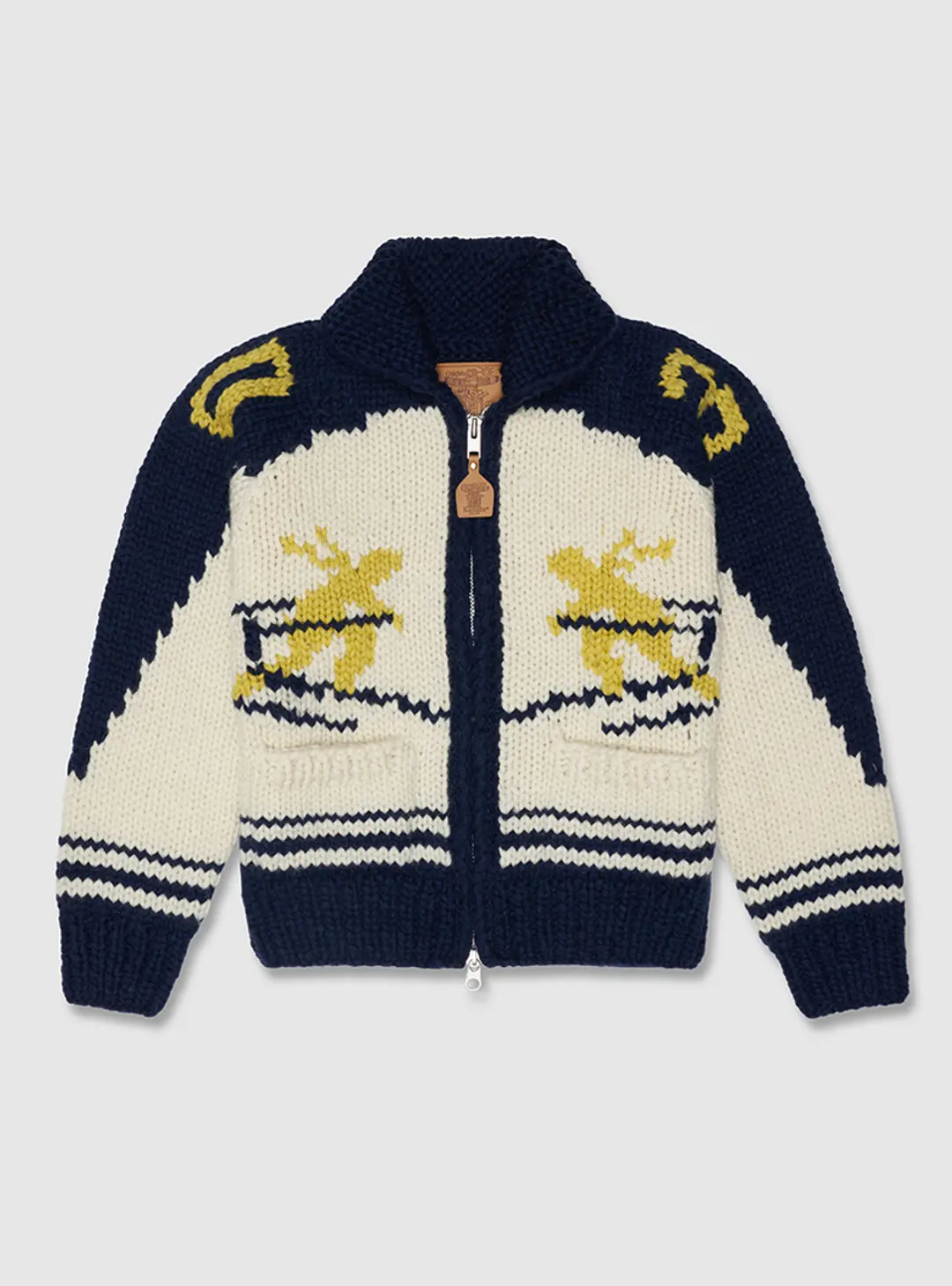 Alpine Skiing Cowichan Cardigan