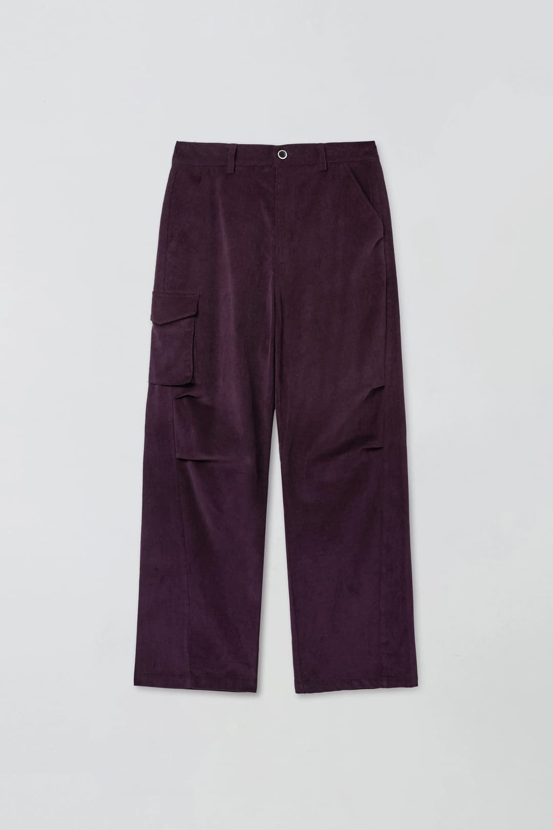 CORDUROY CARGO PANTS_PURPLE