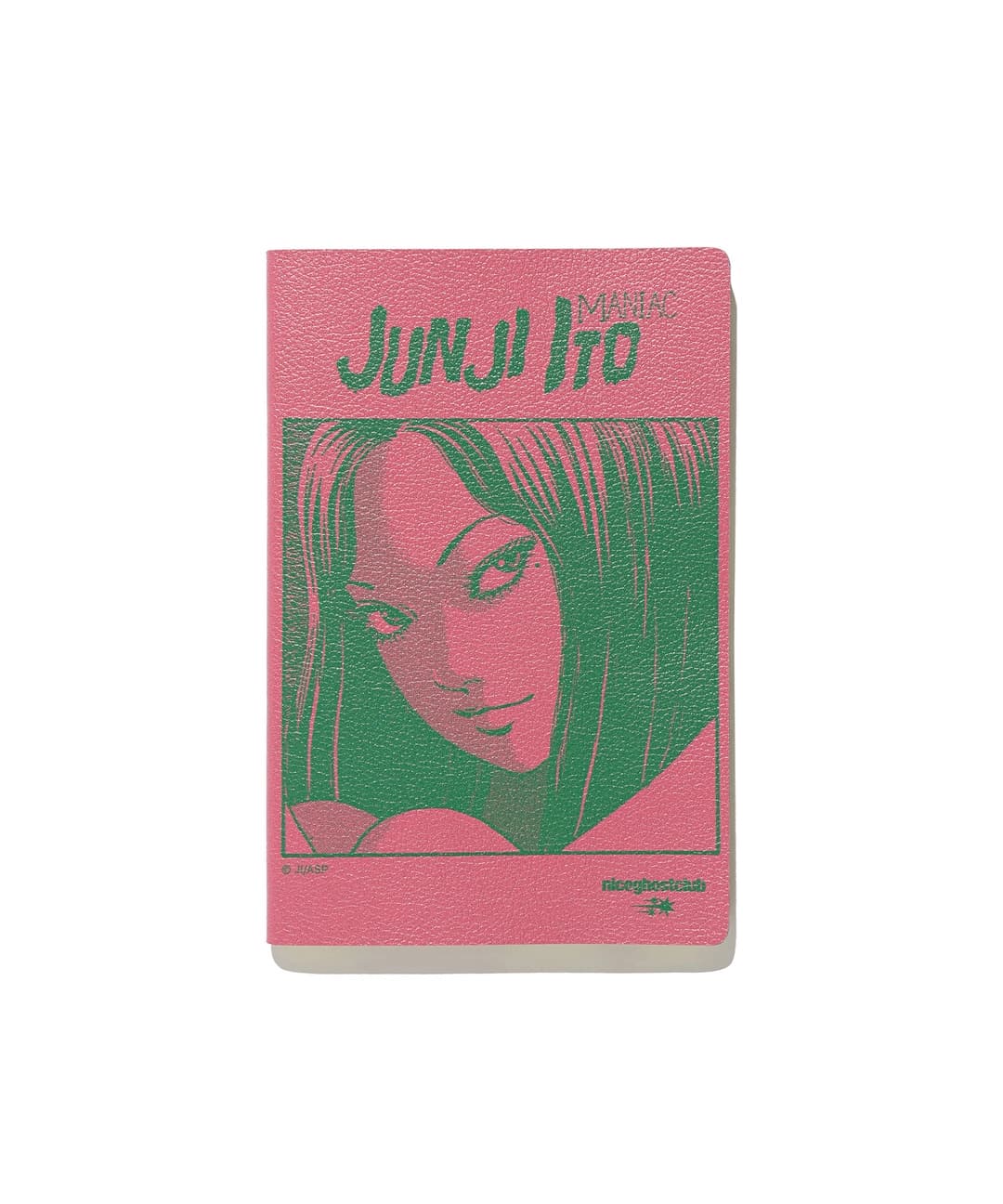 junji ito maniac tomie leather diary notebook[pink]