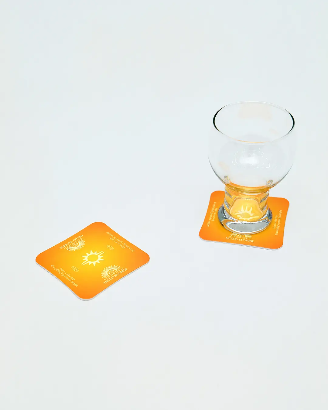 [Hannam Exclusive] HS Coaster(4Packs)_Orange