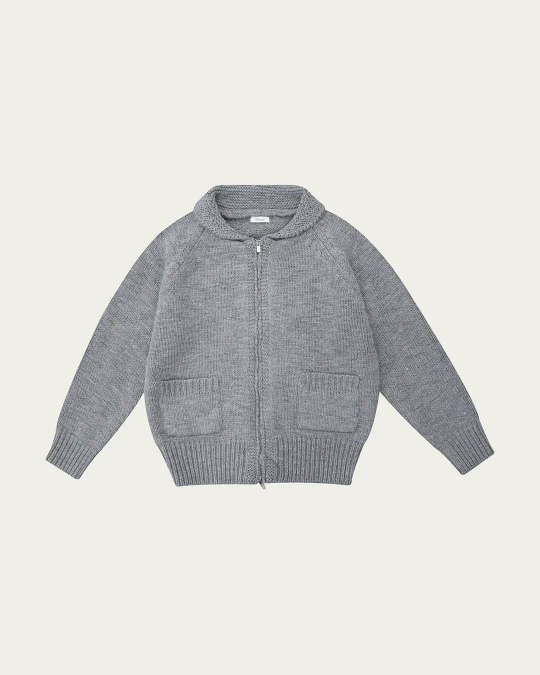 (4차) Puppy Over Zip-up Knit