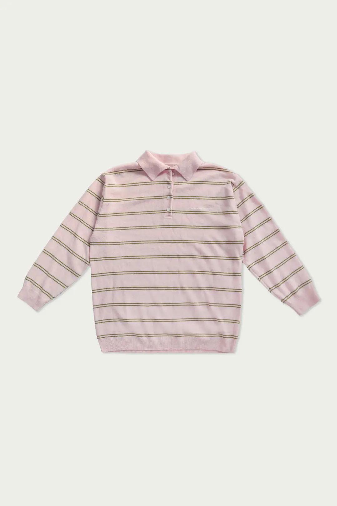 Cozit stripe knit_pink