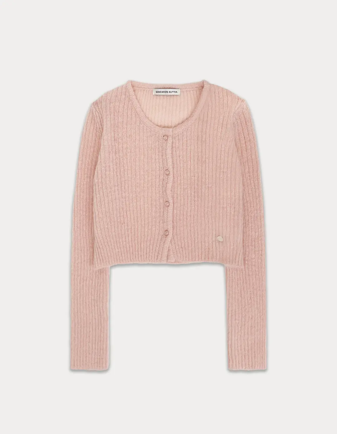 9th / Etty pendant cardigan - pink