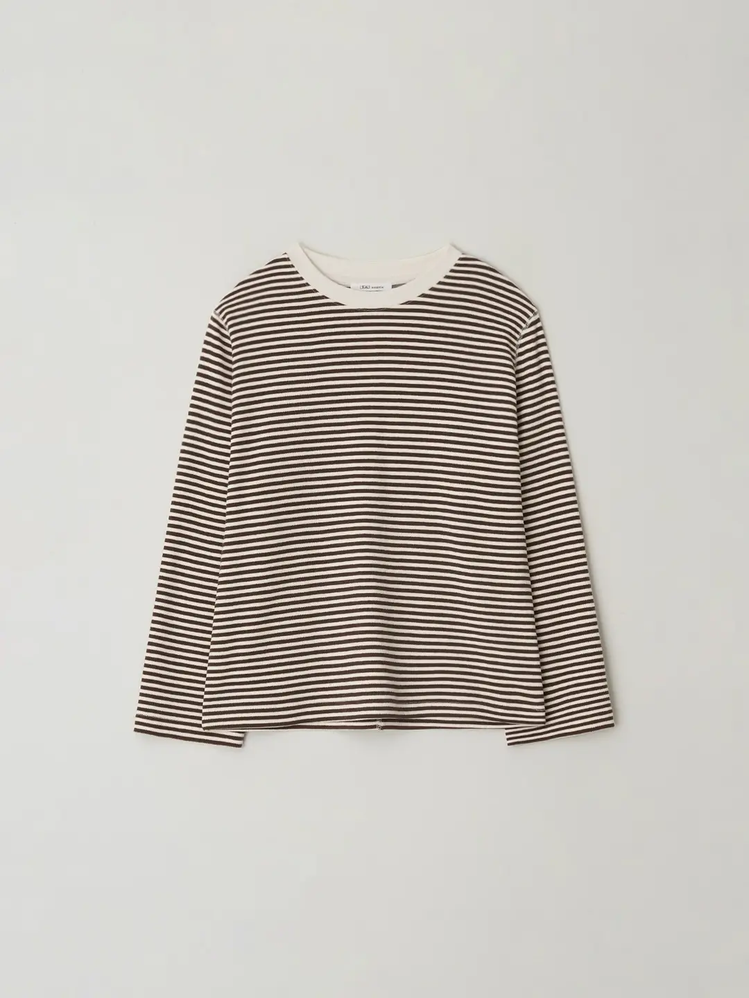 Panet stripe tee_brown stripe