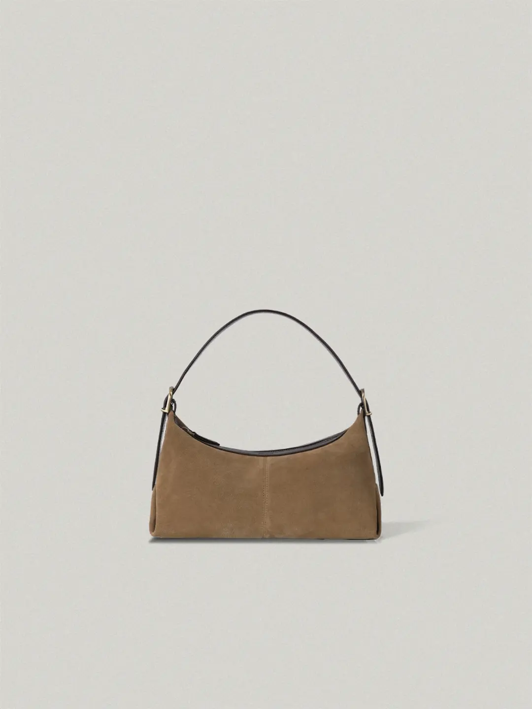Mini Bateau Bag Beige - Suede미니 바토백 - 스웨이드