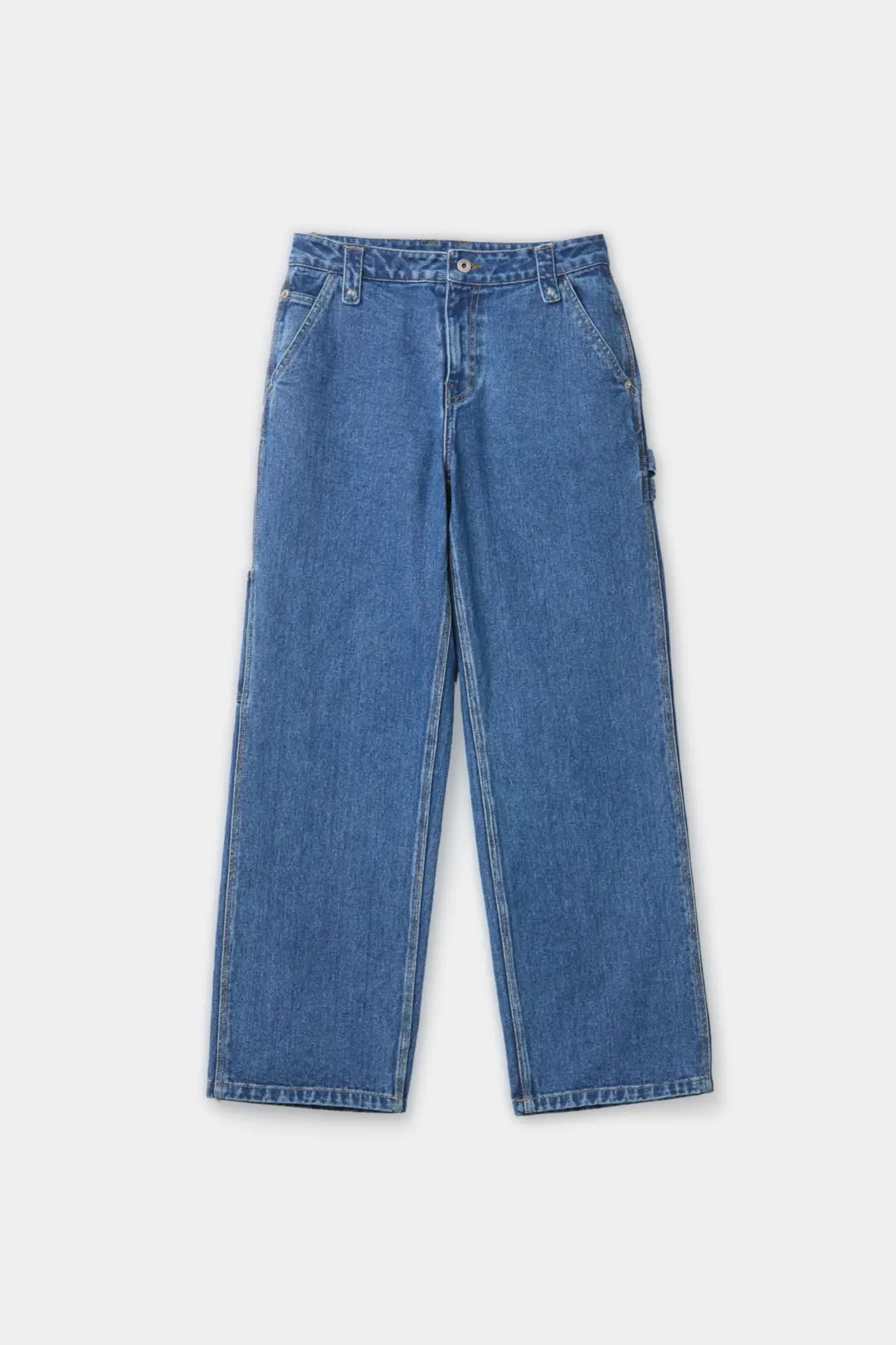 더블 카펜터 워싱 진 (인디고)