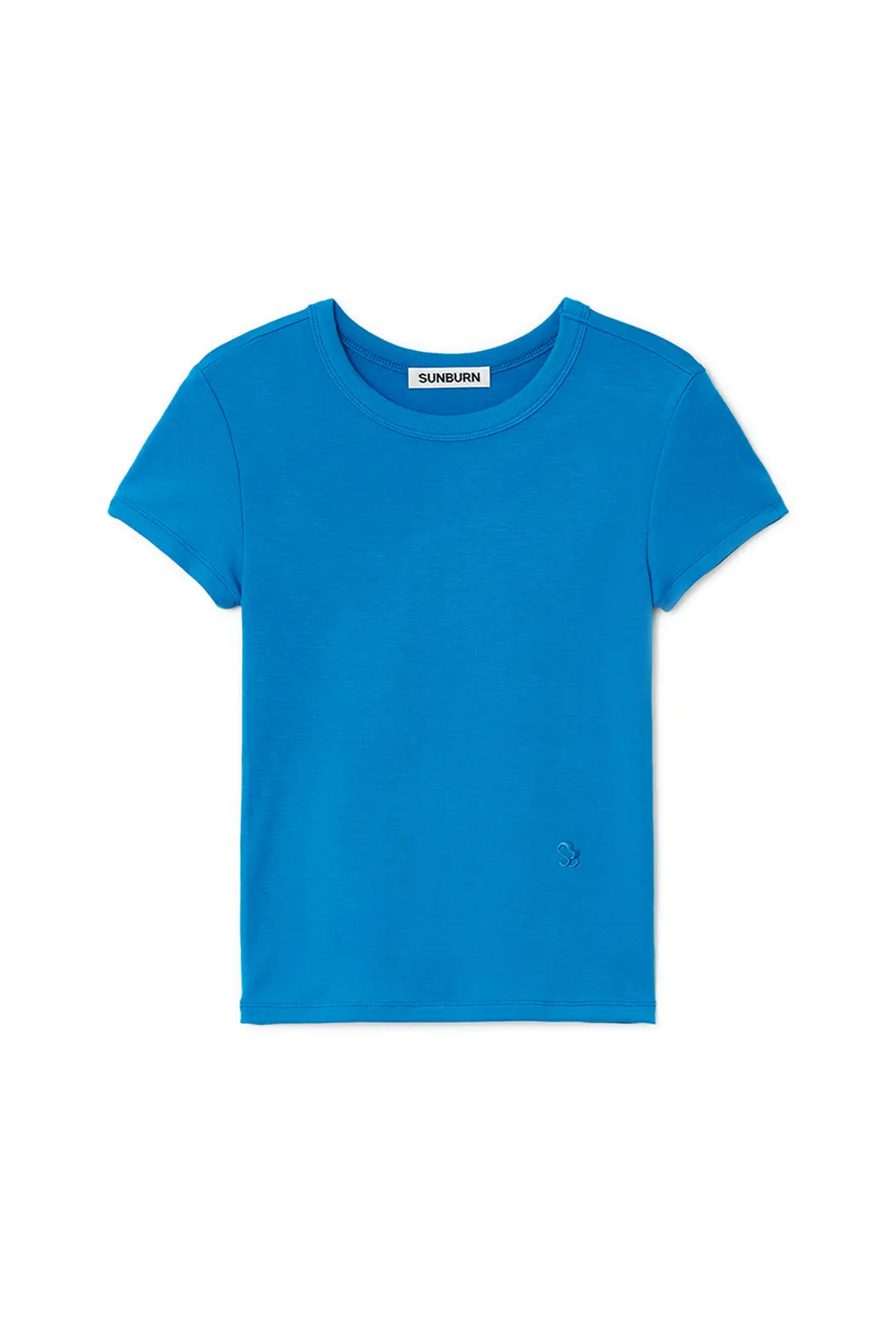 SUNBURN BASIC T-SHIRT, MARINE BLUE