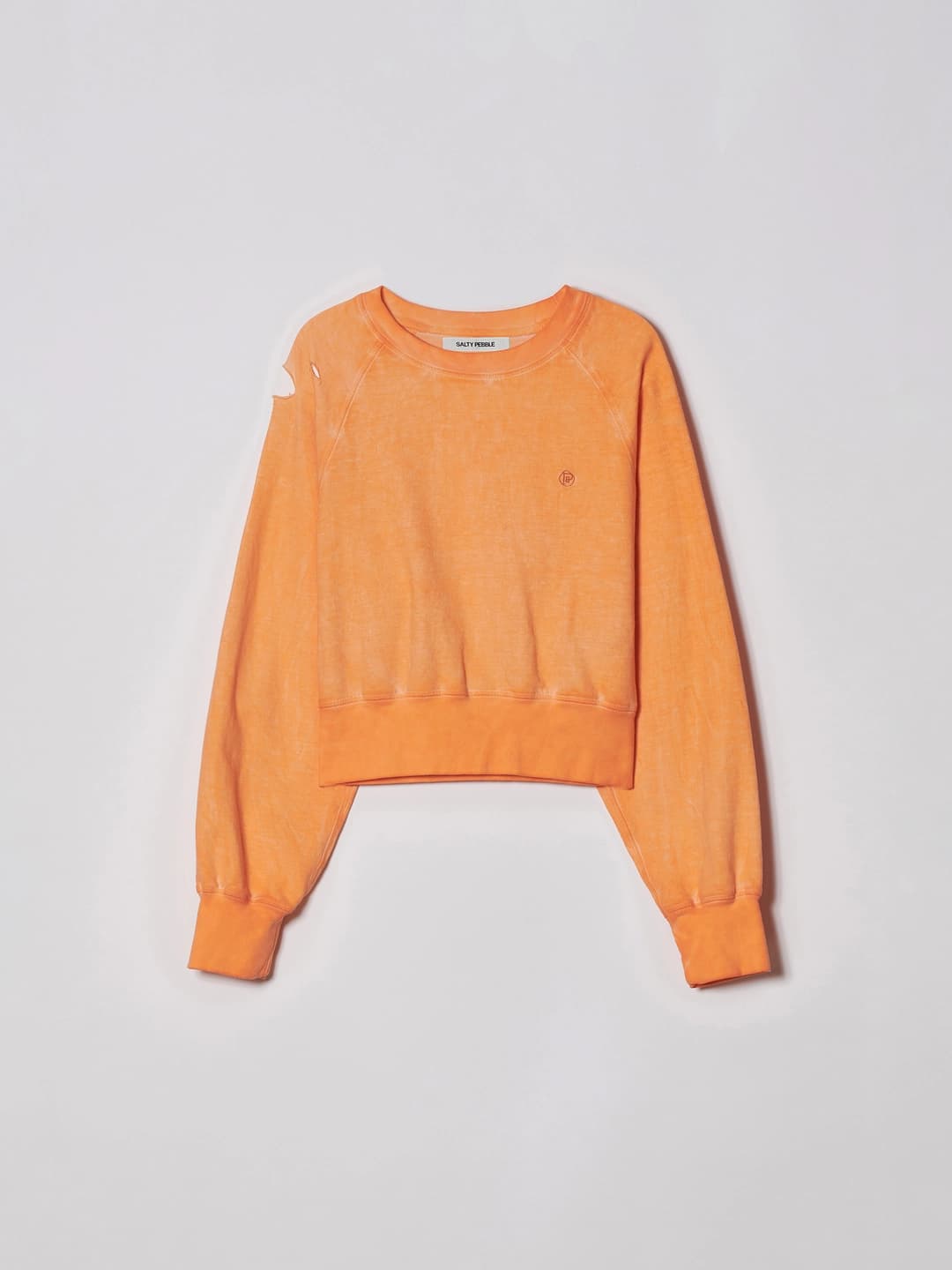 DESTROYED SWEATSHIRT [ORANGE]
