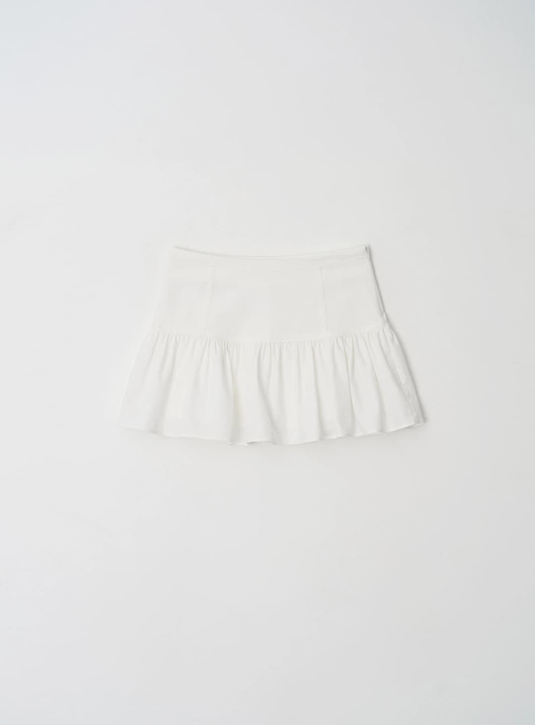 [2ND]Daisy gabardine mini skirt