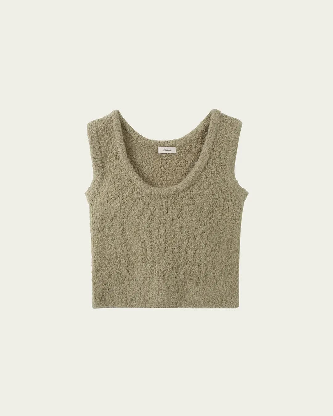 Boucle Snow Vest - Olive