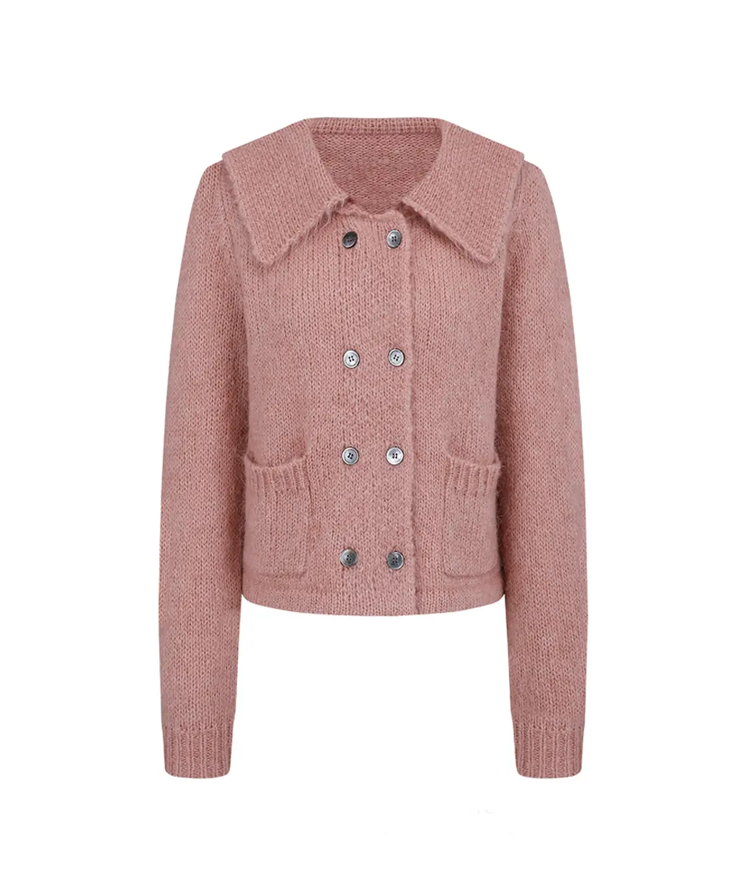 세일러 투포켓 모헤어 니트