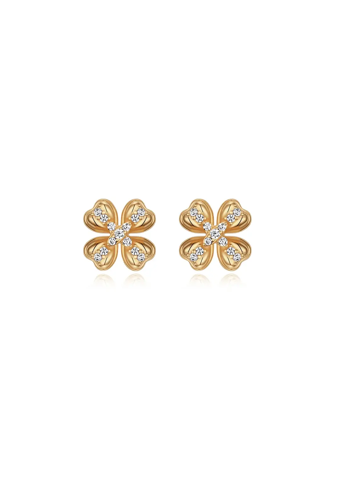 Lucky Clover Studs