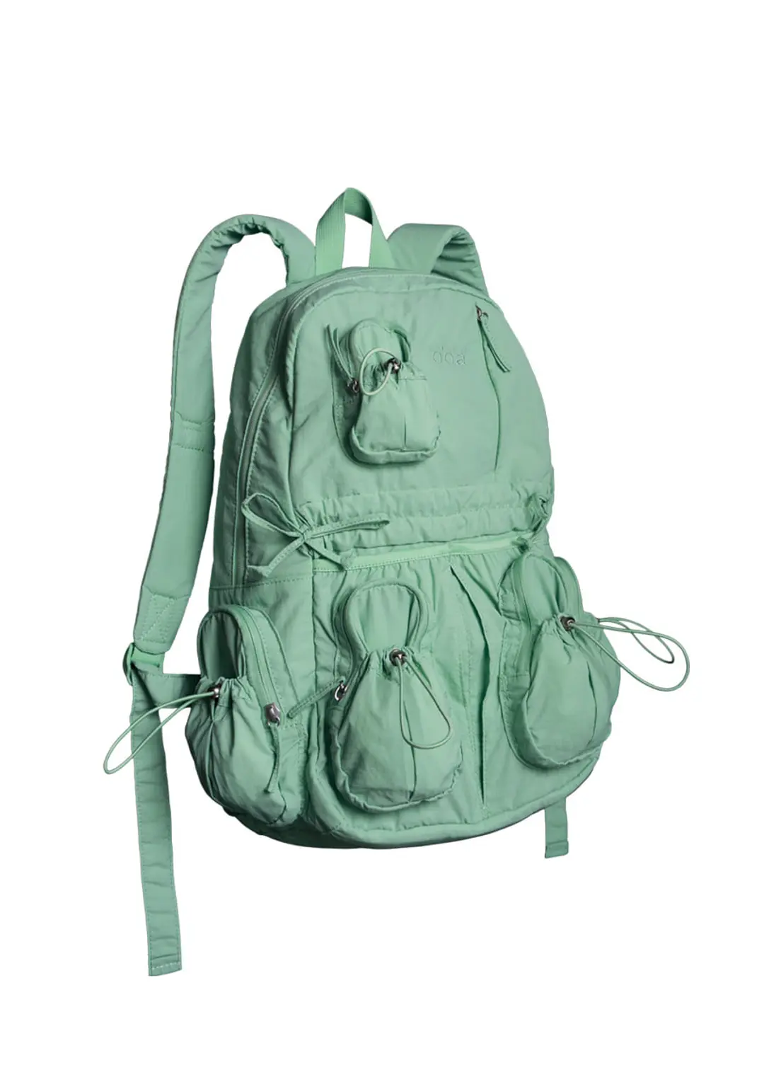 Oo POCKET STRING BACK PACK MINT GREEN
