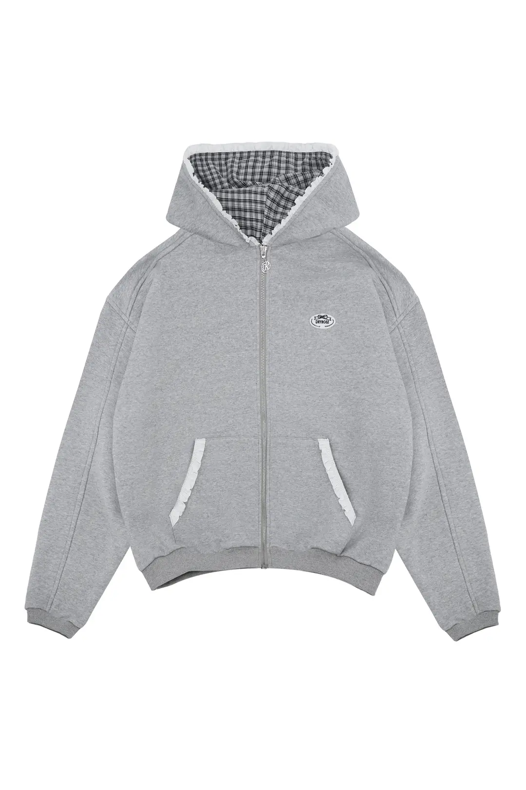 [5th Restock] BIG RIBBON HOODIE (GRAY)