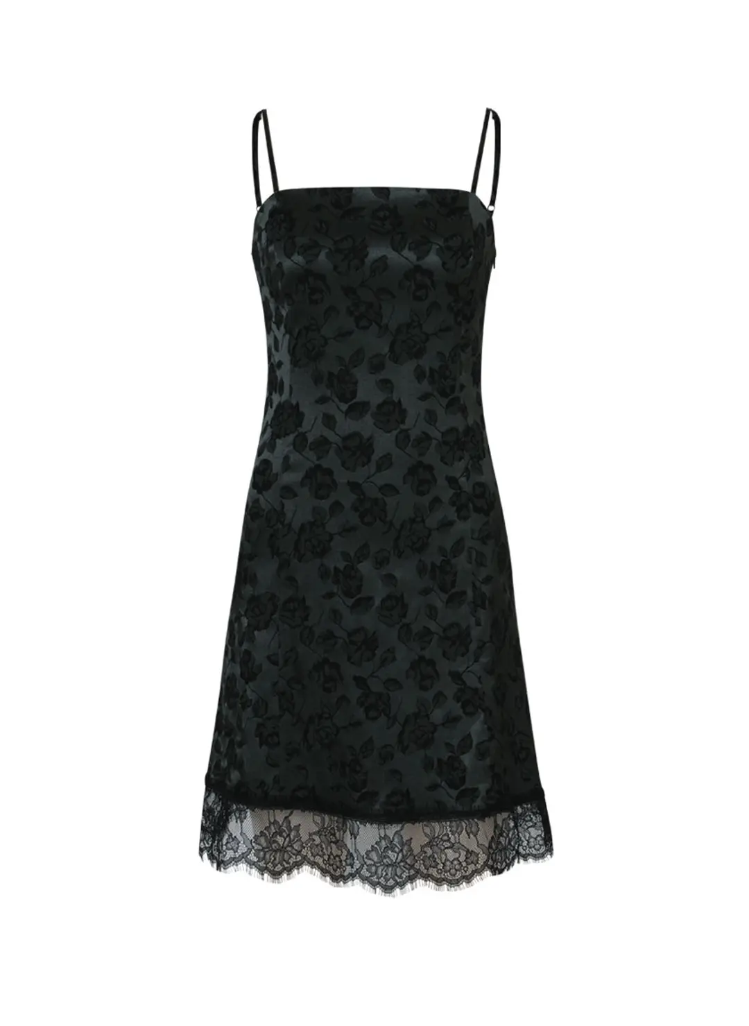 West Jacquard Slim Midi Dress (Green)