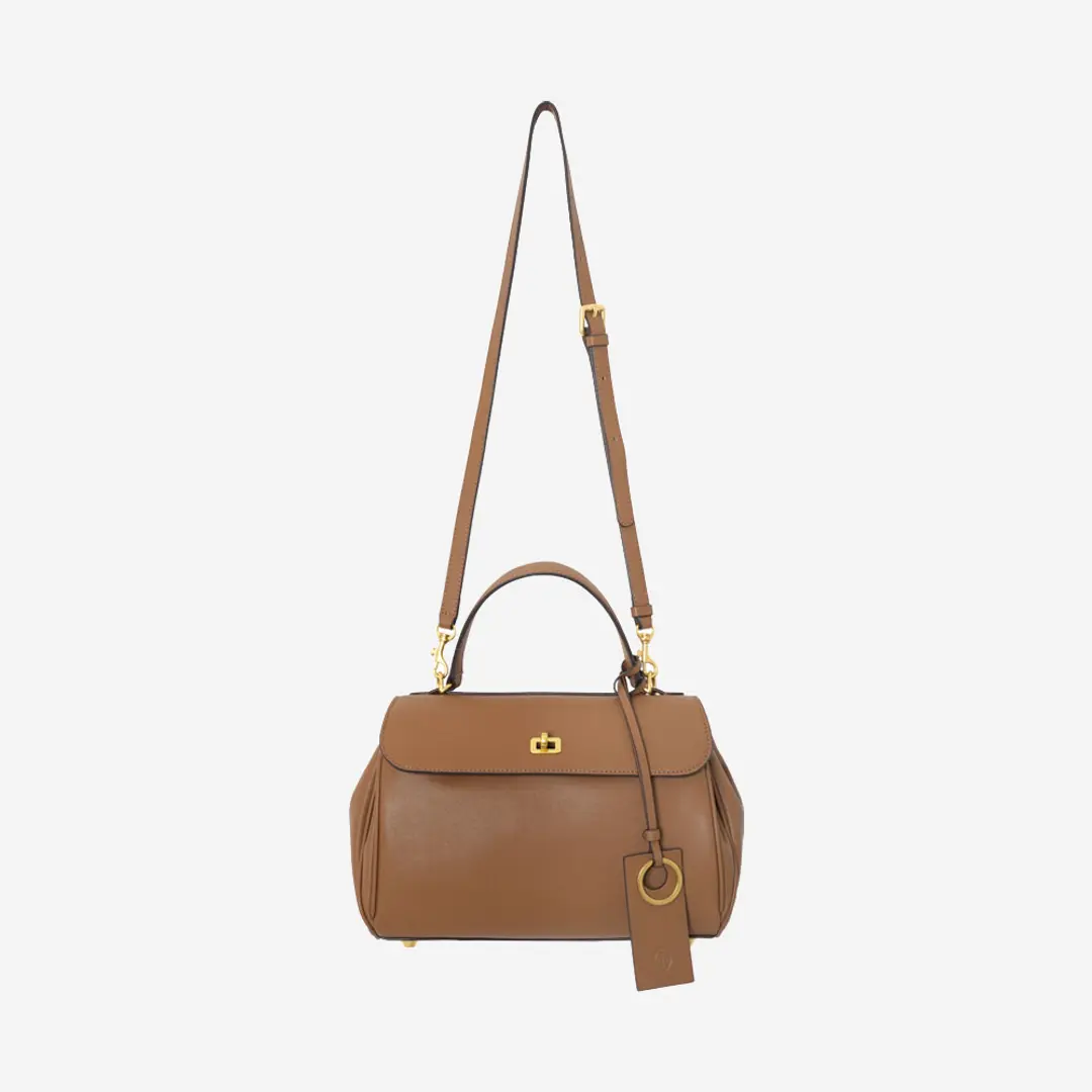 SIAC3061 Leather Michelle Bag S_S\'est passee(쎄빠쎄)_Brown