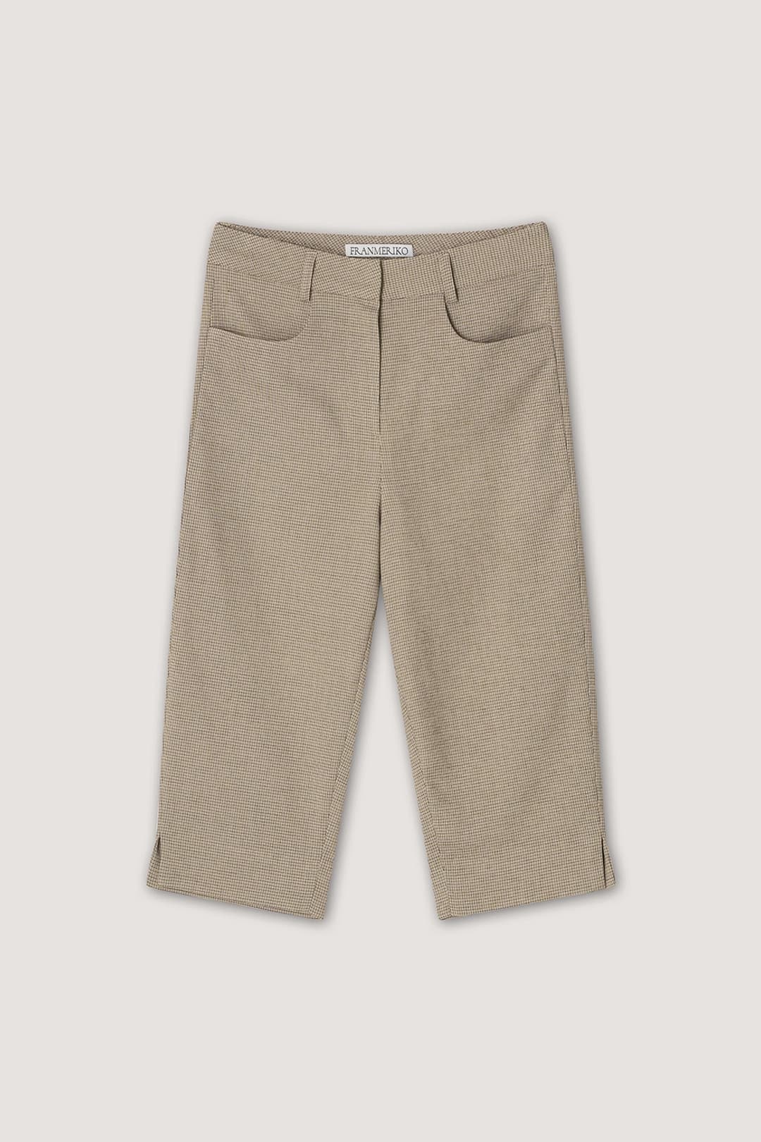 Morgan Capri Pants - Beige