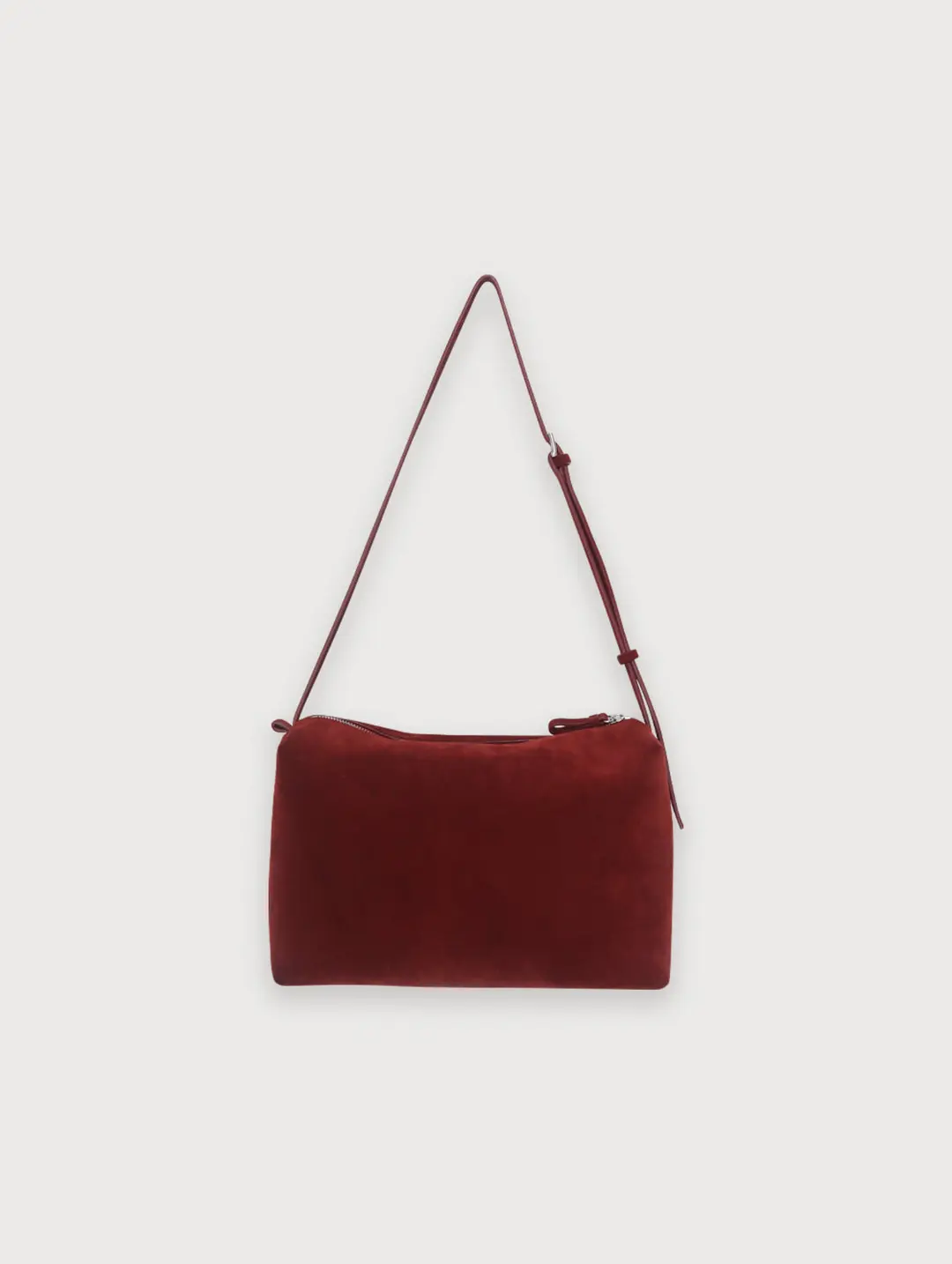 [8th/취소수량오픈] ARO SUEDE BAG - ROMANTIC RED