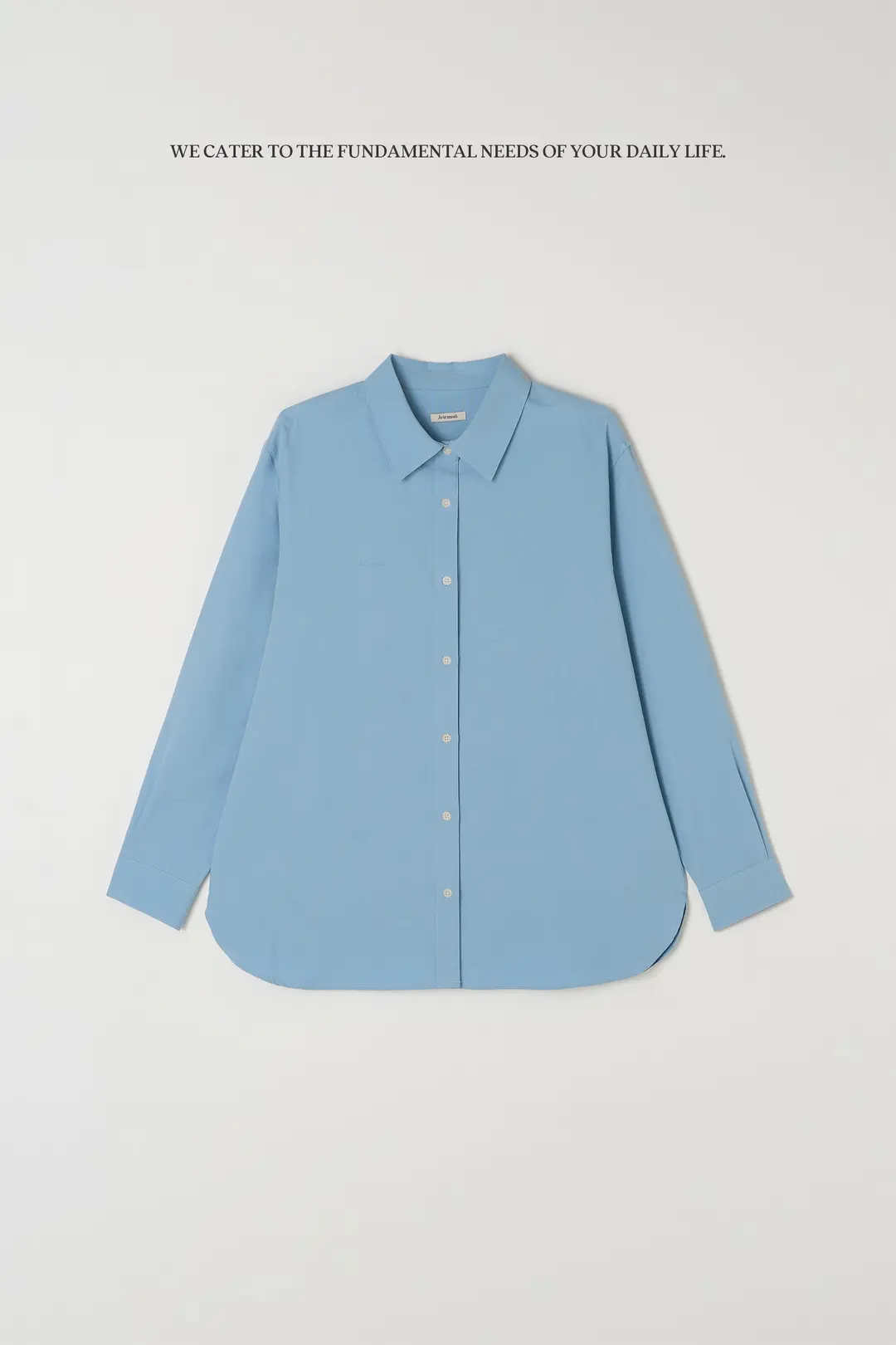 코튼 옥스포드 셔츠 (블루)