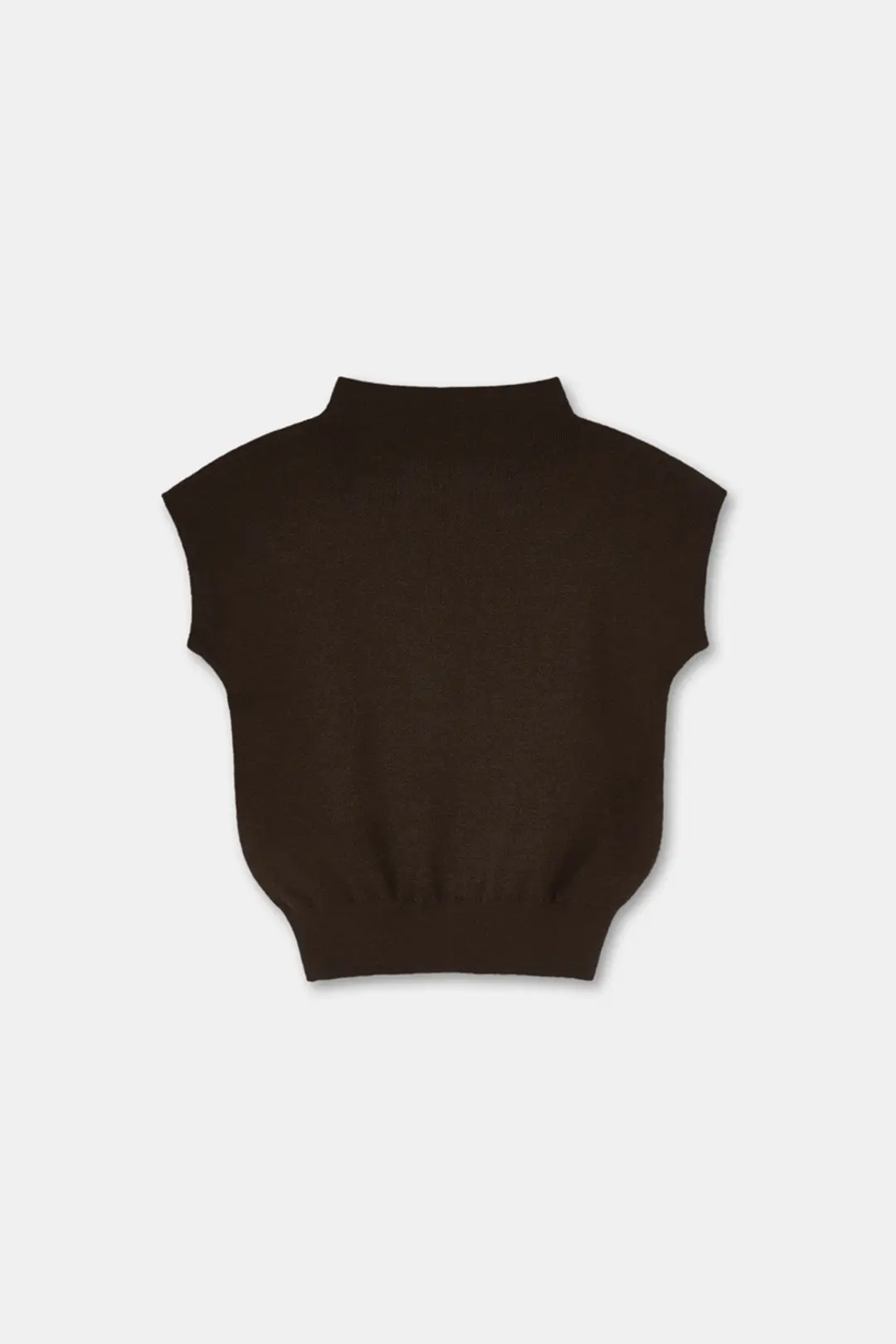 캡슬리브 하프 풀오버-브라운