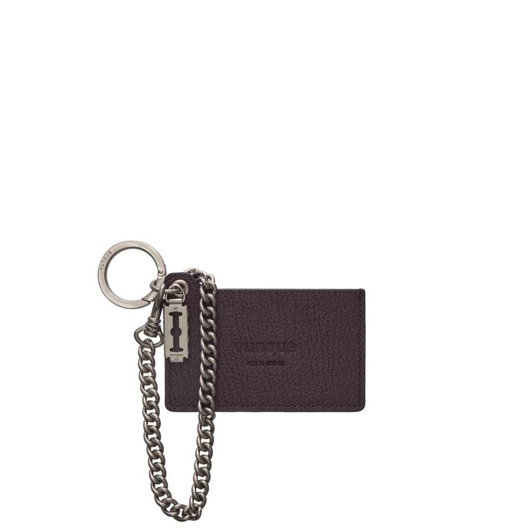 Perfec Motor Chain Card Holder Charm (퍼펙 모터 체인 카드홀더 참) Plum Wine