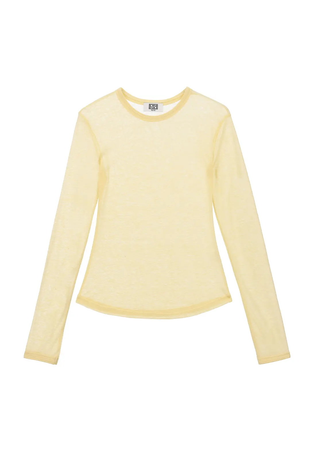 Double-line Slim T-shirt