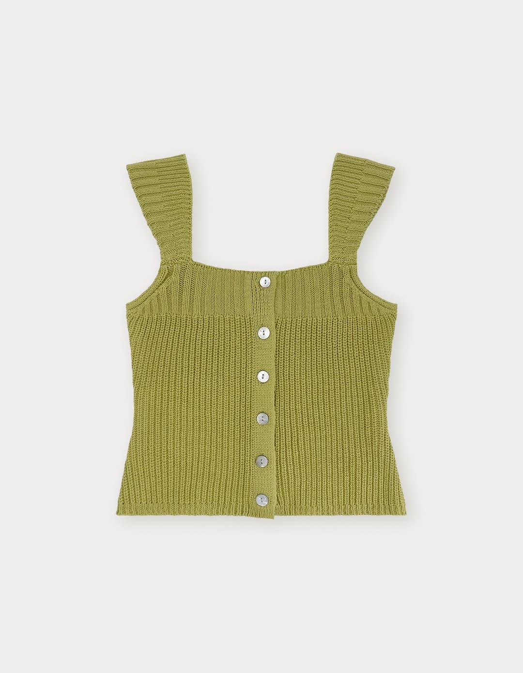 Sia Sleeveless Knit - Olive